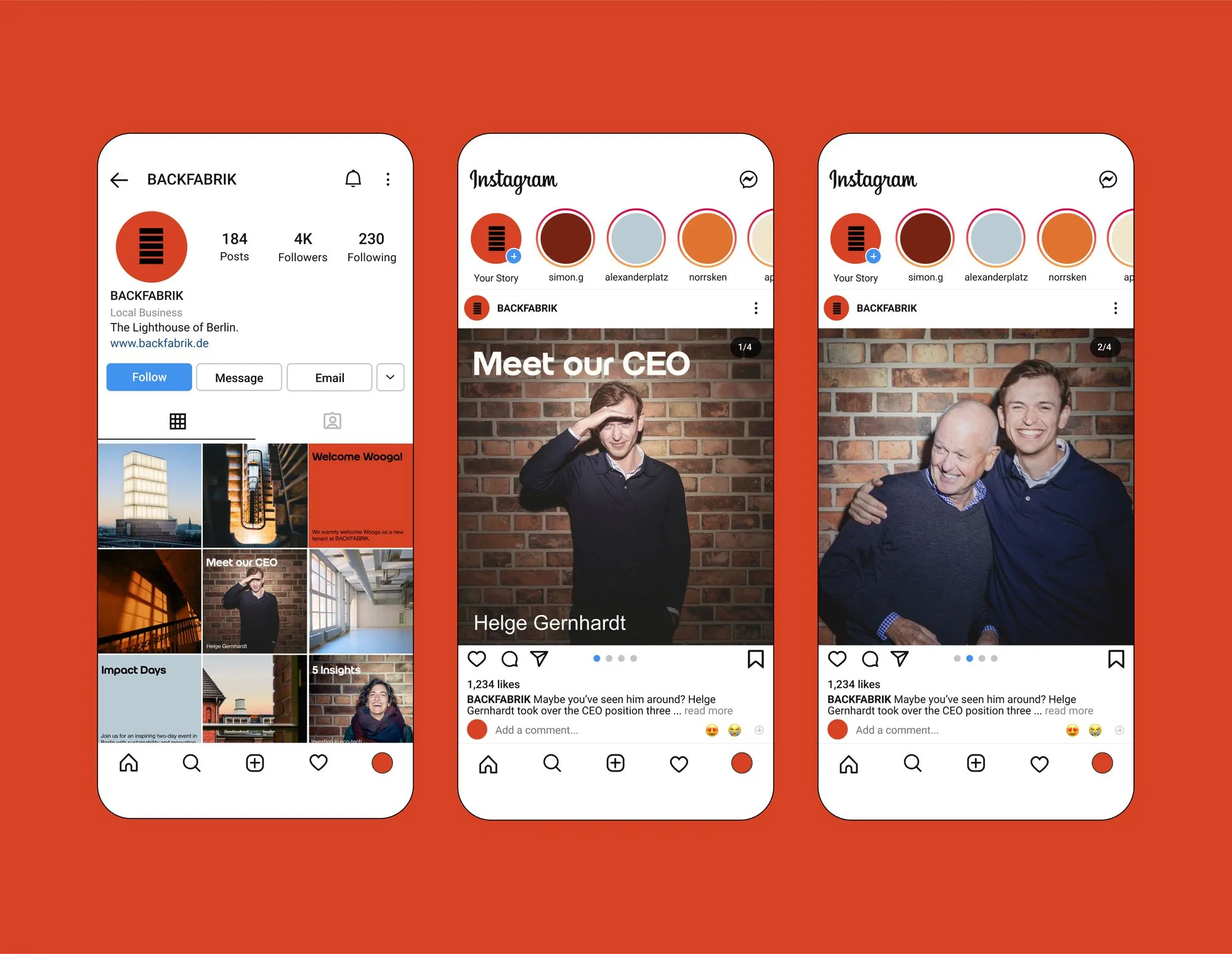 Social Media templates and examples