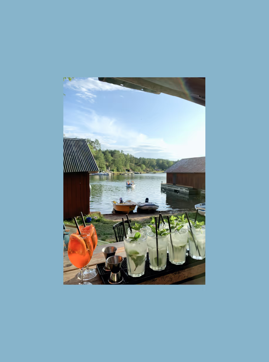 Image from Gällnö Island in Stockholm