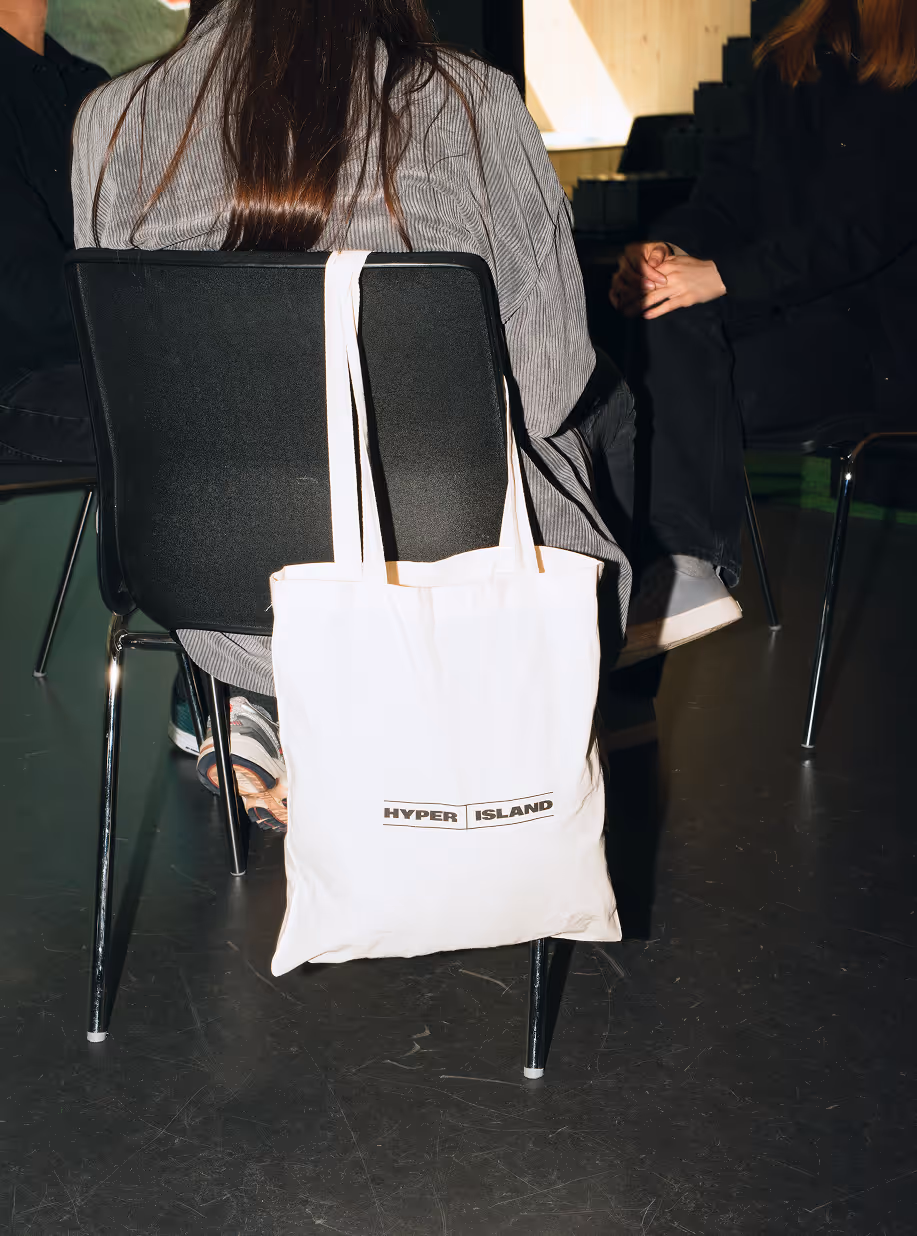 Totebag for Hyper Island Icon Branding project