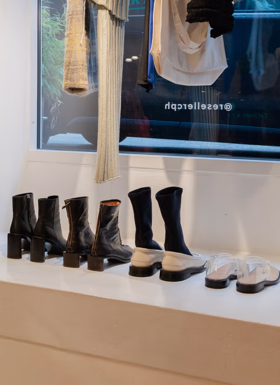 Inside the Reseller store in Copenhagen